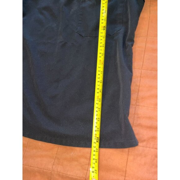 Figs Technical Collection Black V-Neck Scrub Top Women Size Small - Picture 6 of 7